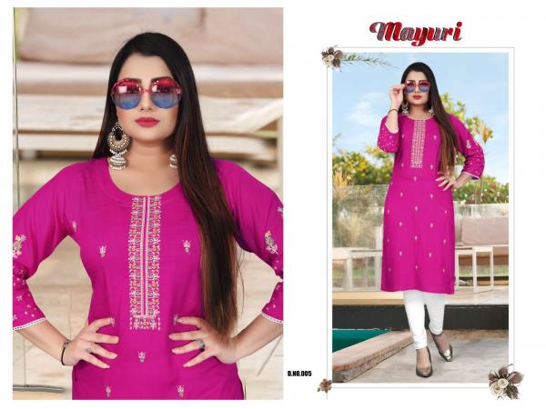 Mayuri Vol.2 Rayon Exclusive Designer Kurti Collection